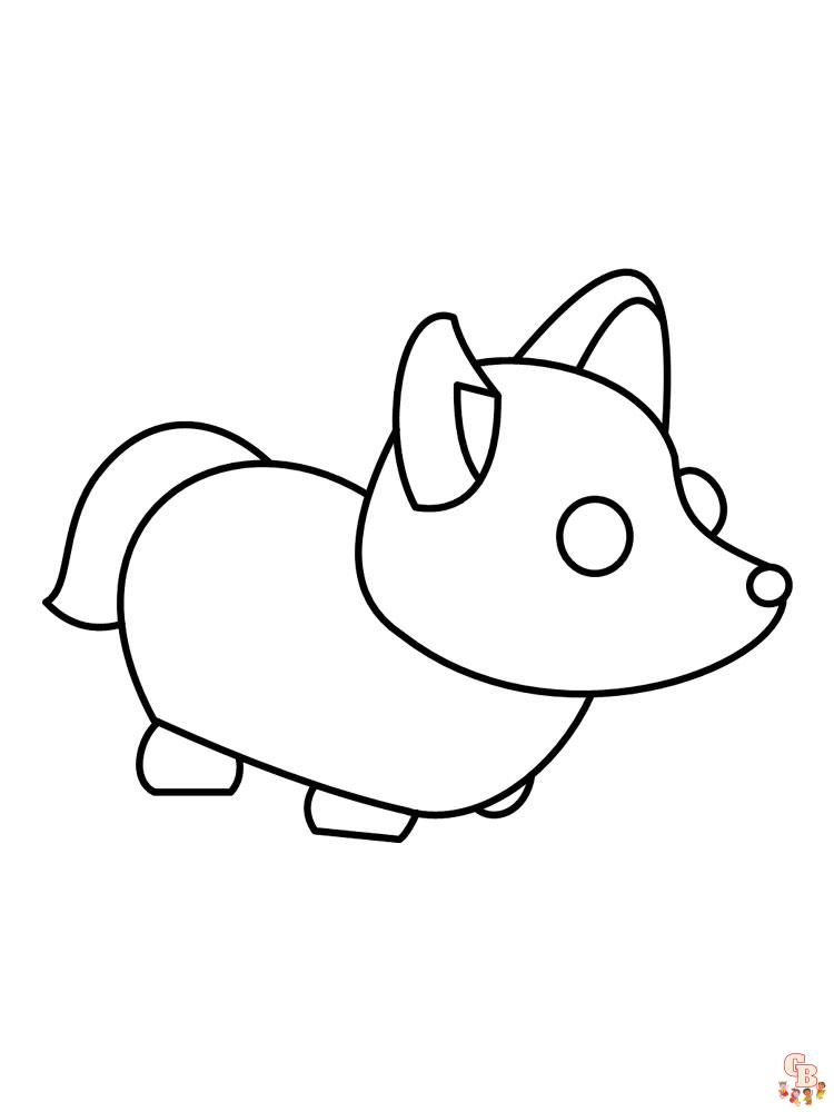 Adopt Me Coloring Pages 13