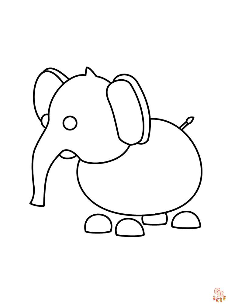 Adopt Me Coloring Pages 14