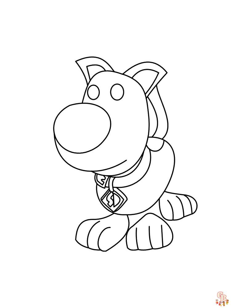 Adopt Me Coloring Pages 17