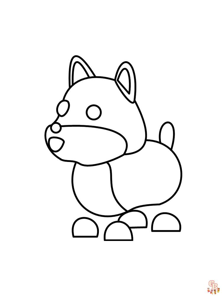 Adopt Me Coloring Pages 21