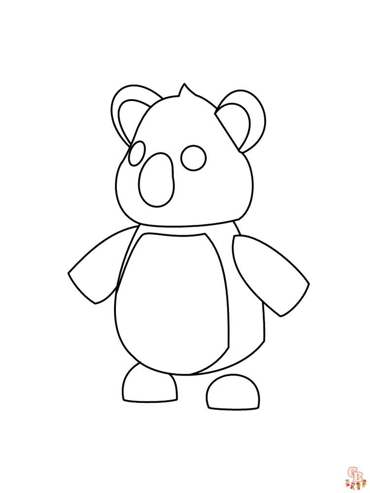 Adopt Me Coloring Pages 25