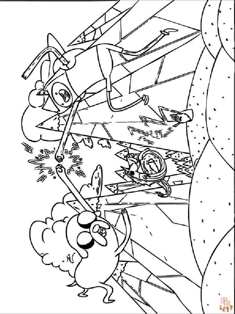 Adventure Time Coloring Pages 17