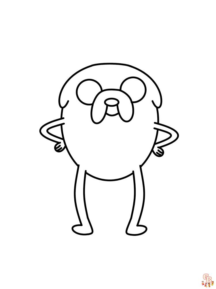 Adventure Time Coloring Pages 22