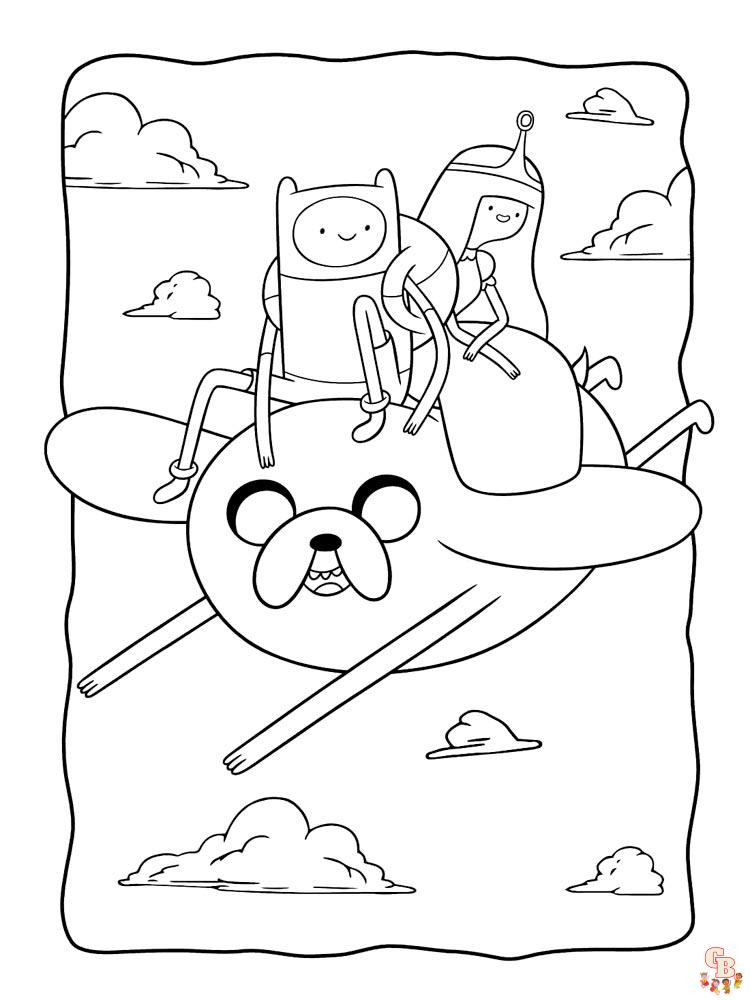 Adventure Time Coloring Pages 23