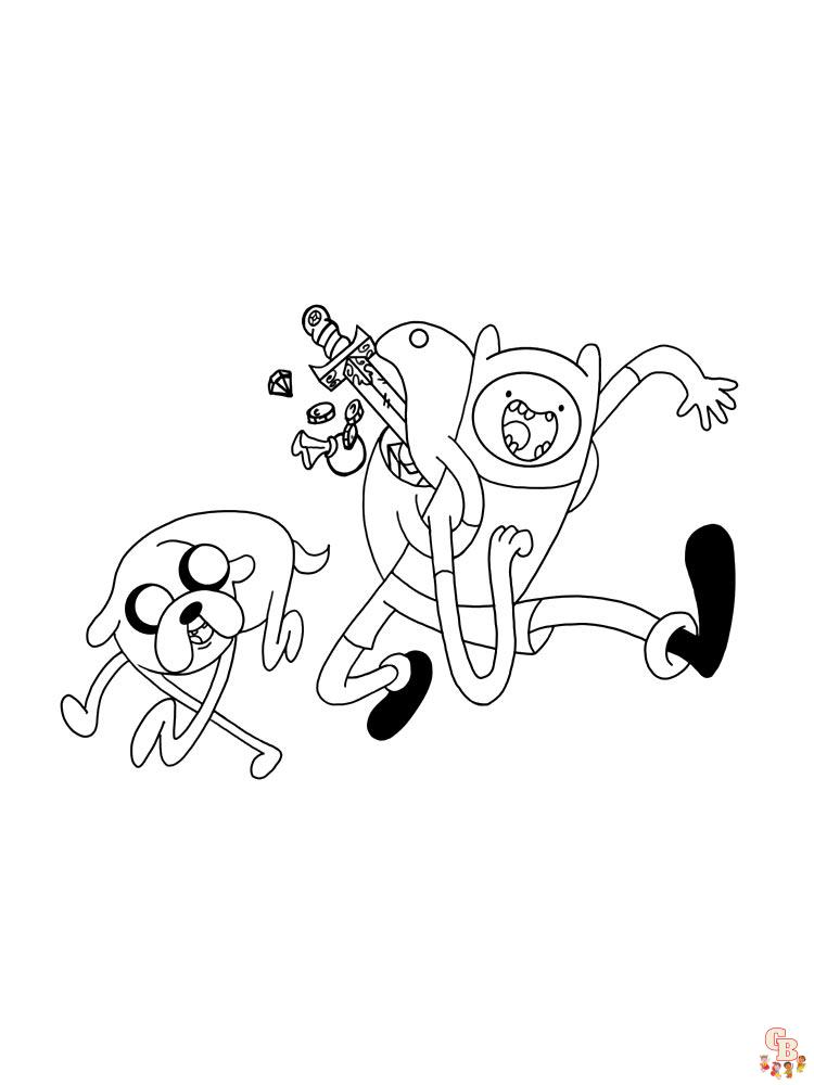 Adventure Time Coloring Pages 24