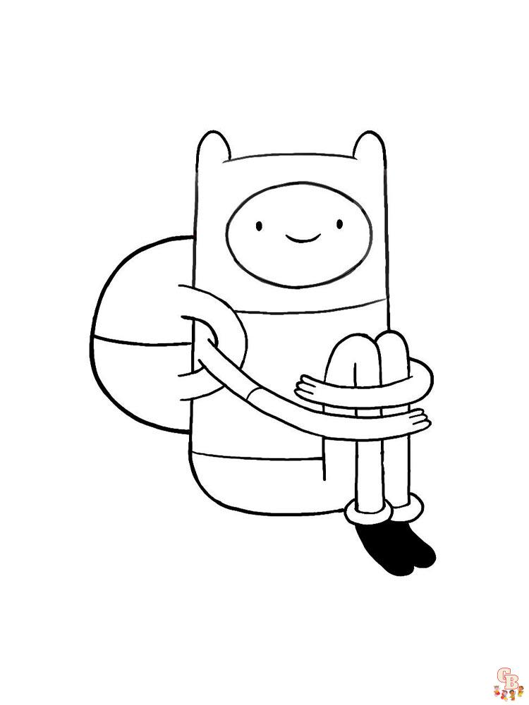 Adventure Time Coloring Pages 28