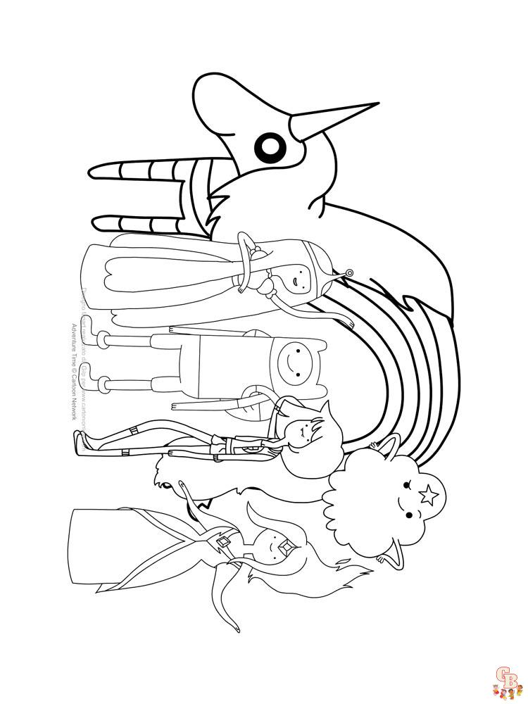 Adventure Time Coloring Pages 29