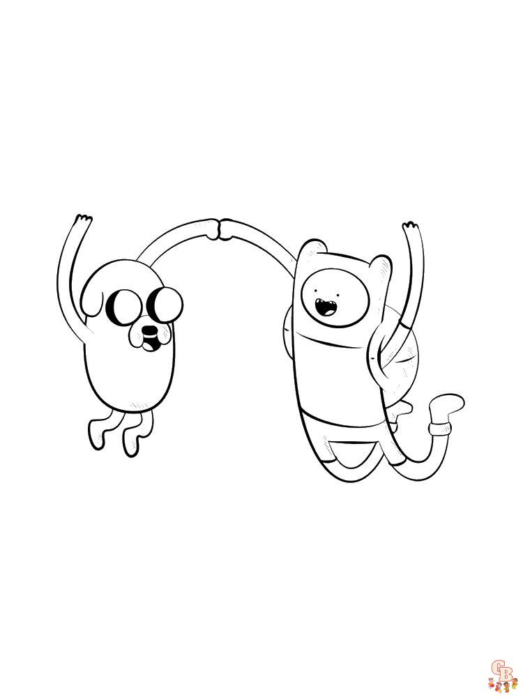 Adventure Time Coloring Pages 30