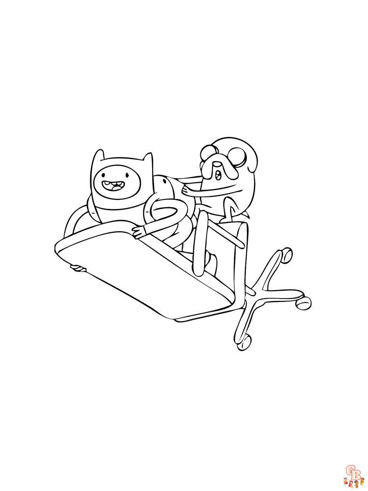 Adventure Time Coloring Pages 31