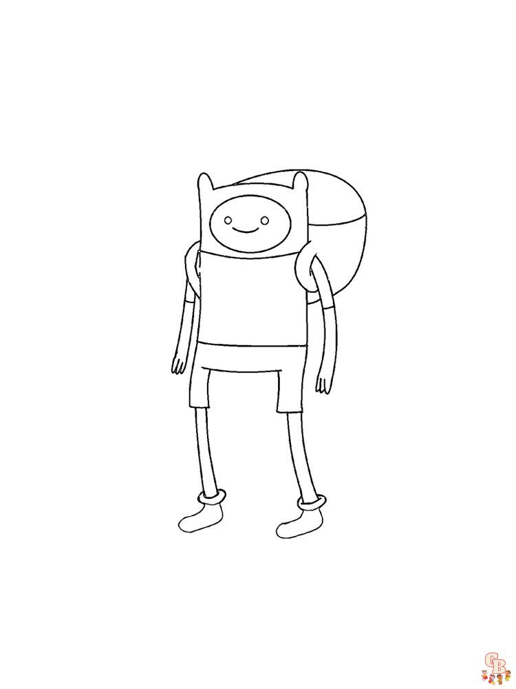 Adventure Time Coloring Pages 32