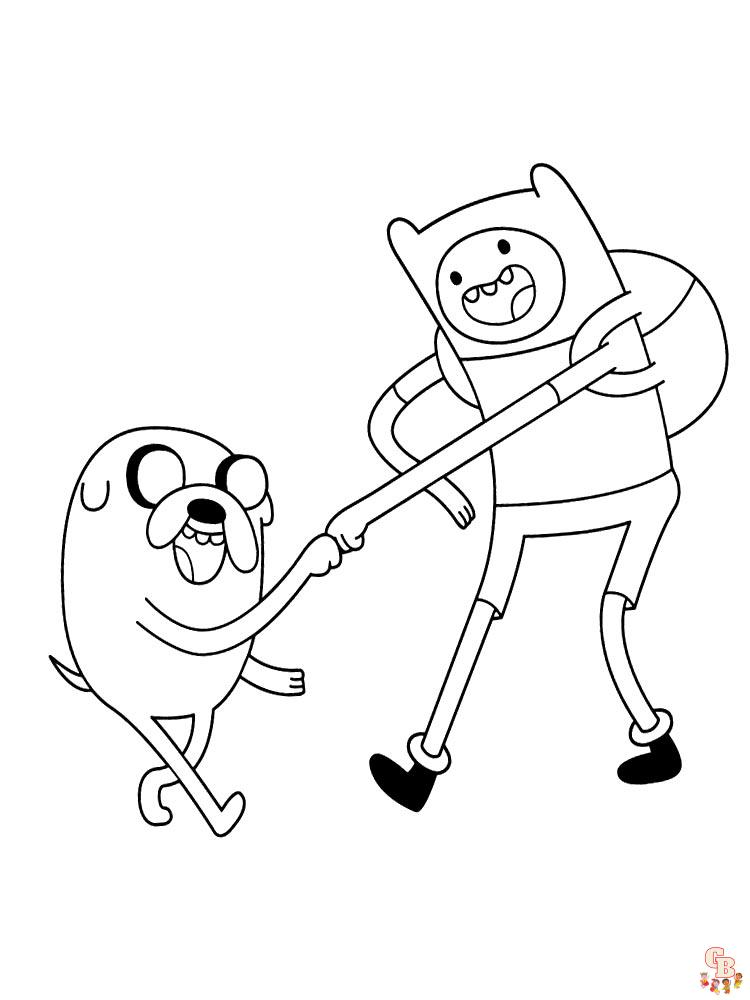 Adventure Time Coloring Pages 33