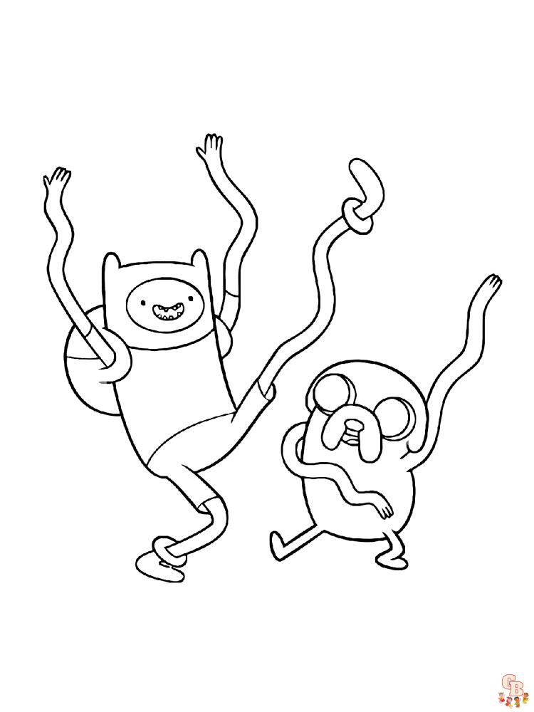 Adventure Time Coloring Pages 34