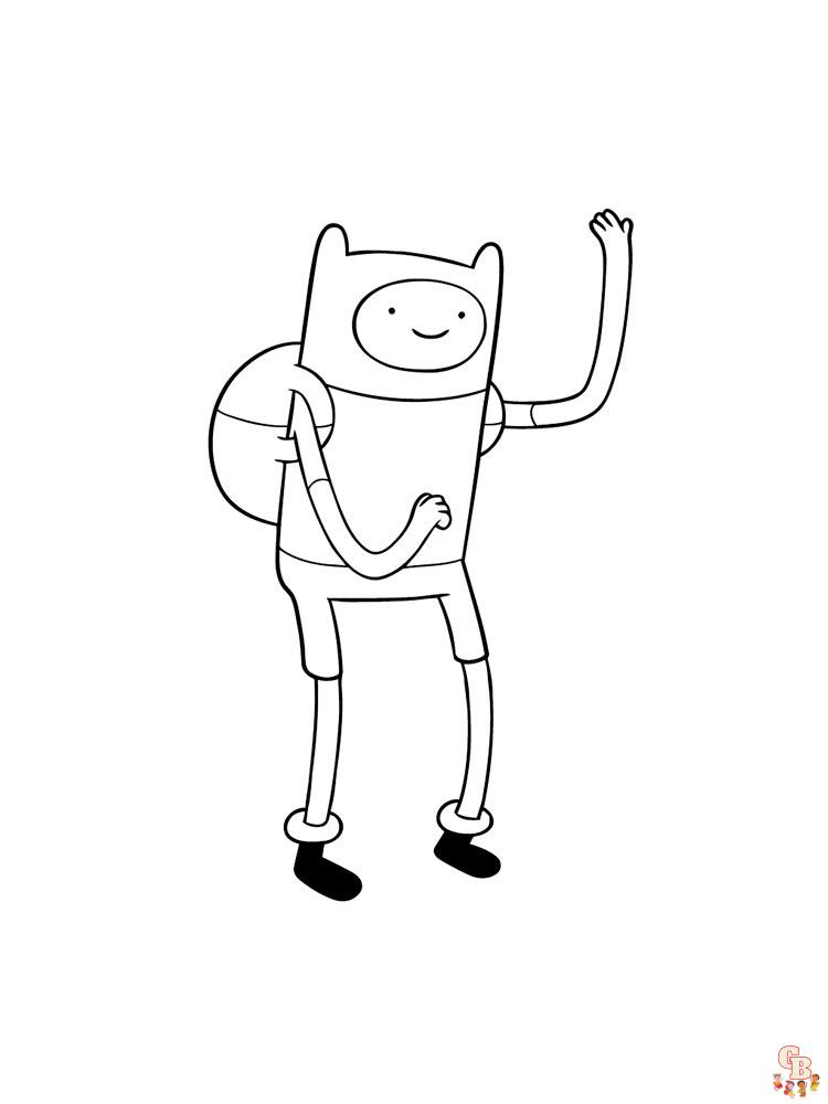 Adventure Time Coloring Pages 37