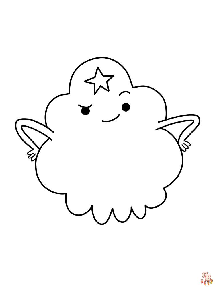 Adventure Time Coloring Pages 39