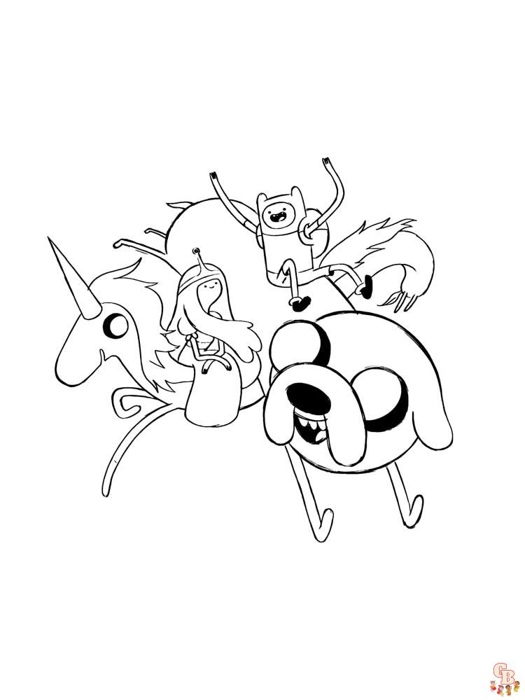 Adventure Time Coloring Pages 40