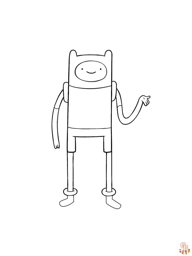 Adventure Time Coloring Pages 41