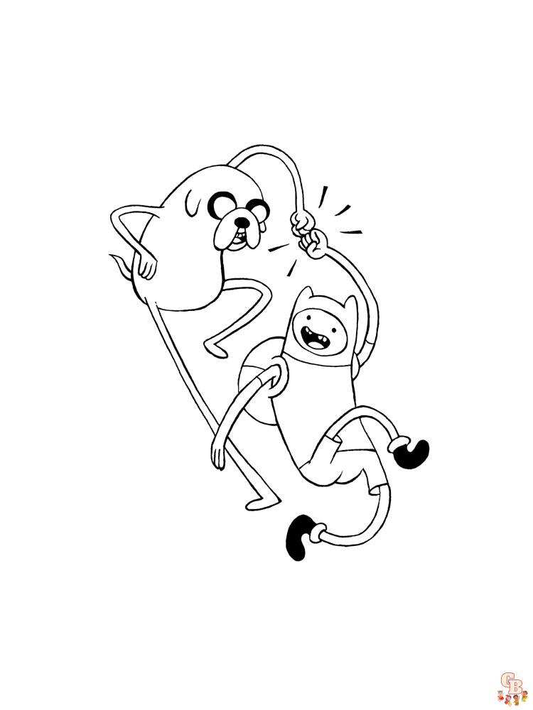 Adventure Time Coloring Pages 42