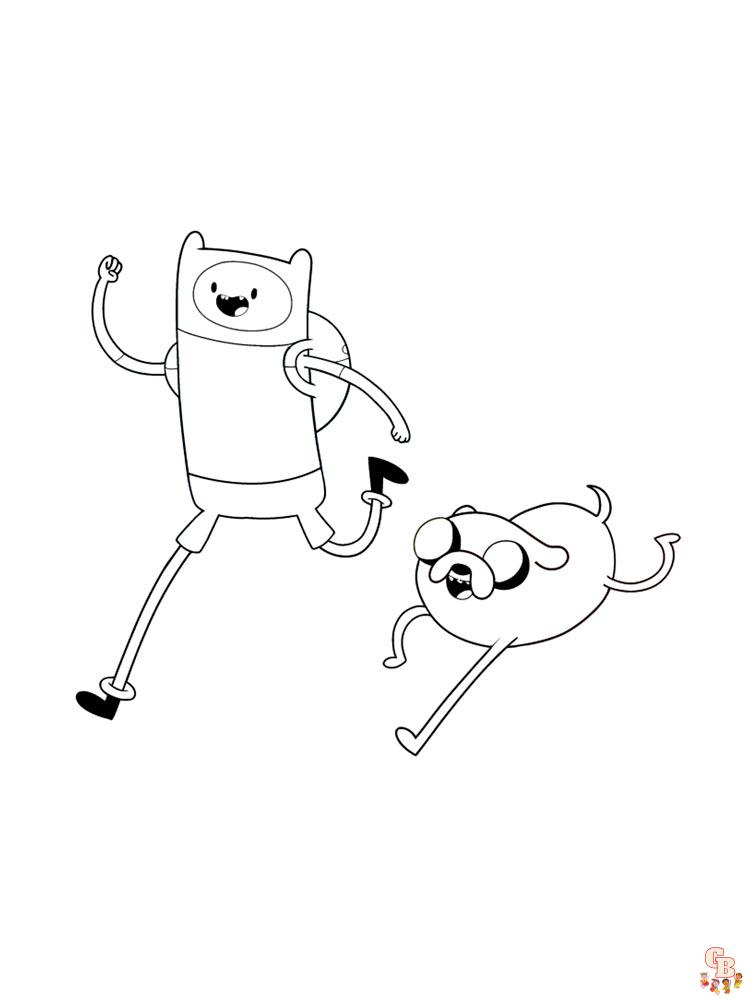 Adventure Time Coloring Pages 43
