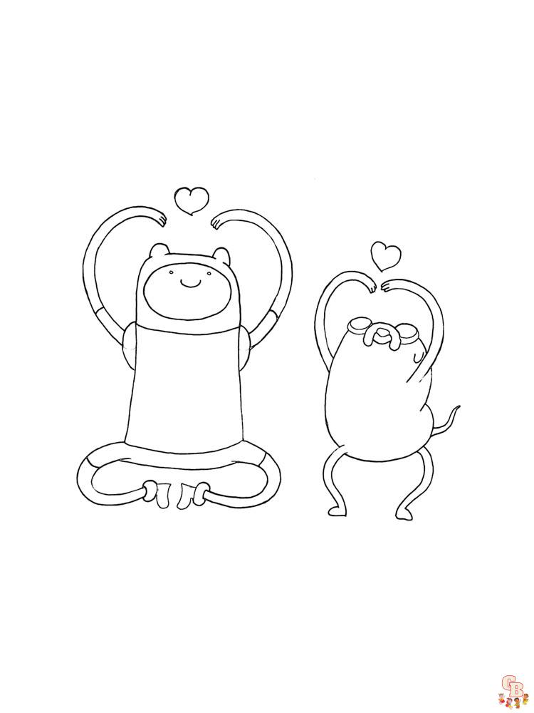 Adventure Time Coloring Pages 49