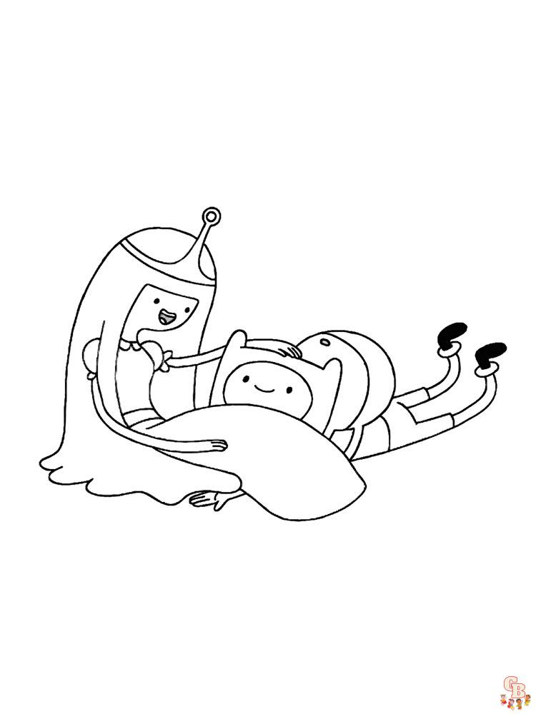 Adventure Time Coloring Pages 53