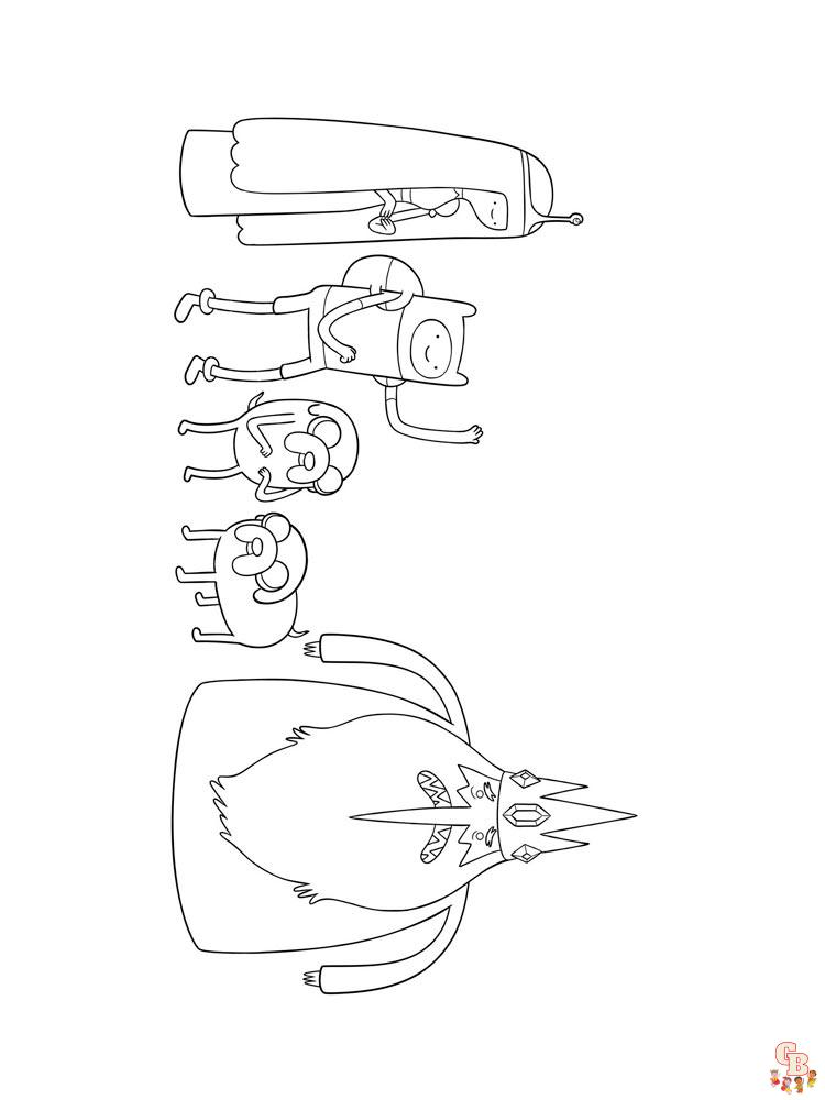 Adventure Time Coloring Pages 55