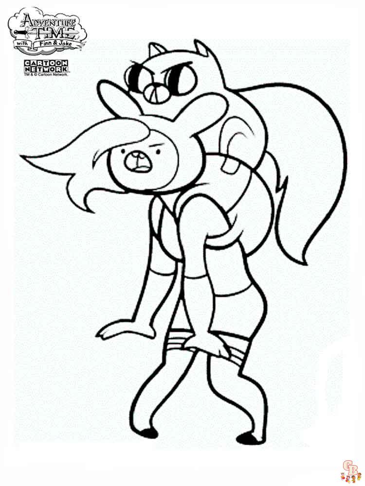 Adventure Time Coloring Pages 6