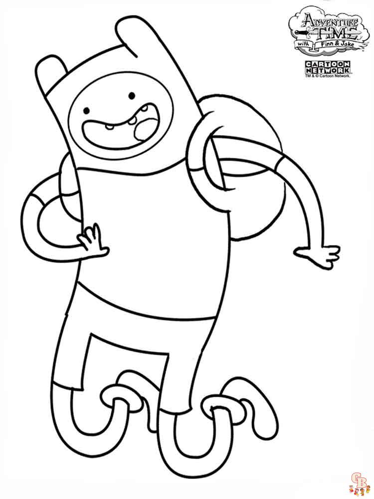 Adventure Time Coloring Pages 8
