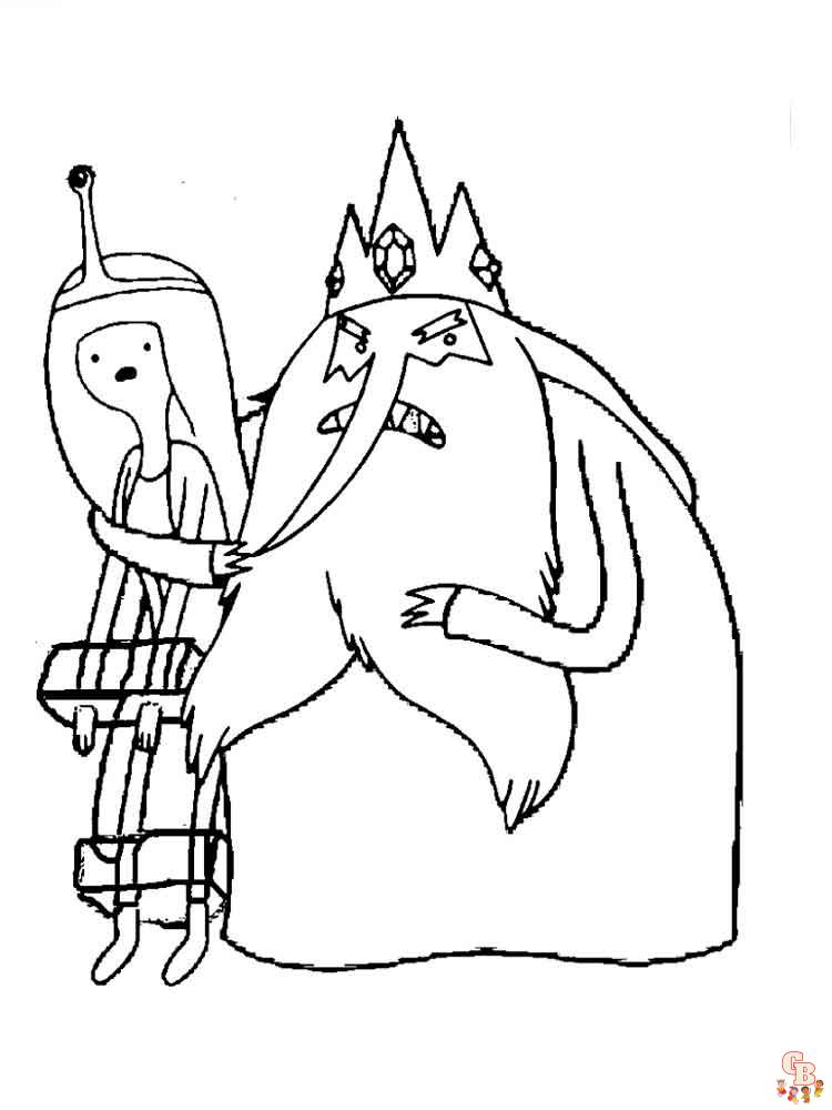 Adventure Time Coloring Pages 9
