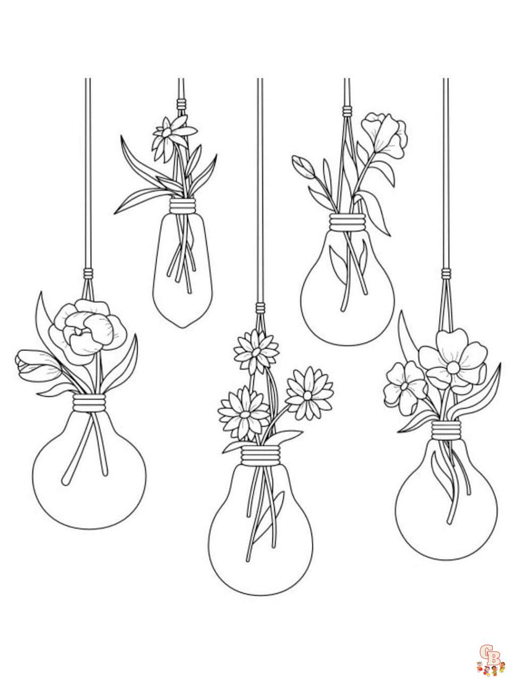 Aesthetic Coloring Pages 11