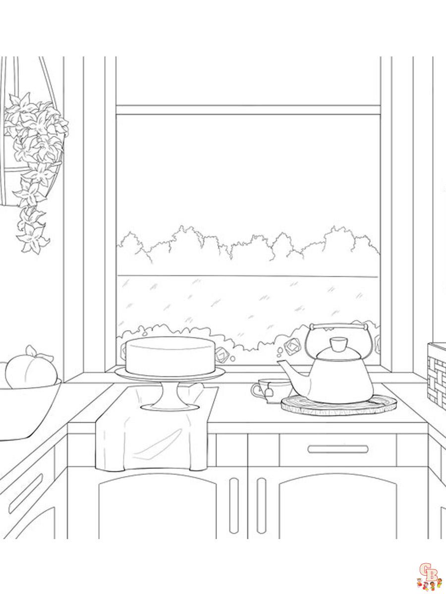 Aesthetic Coloring Pages 20