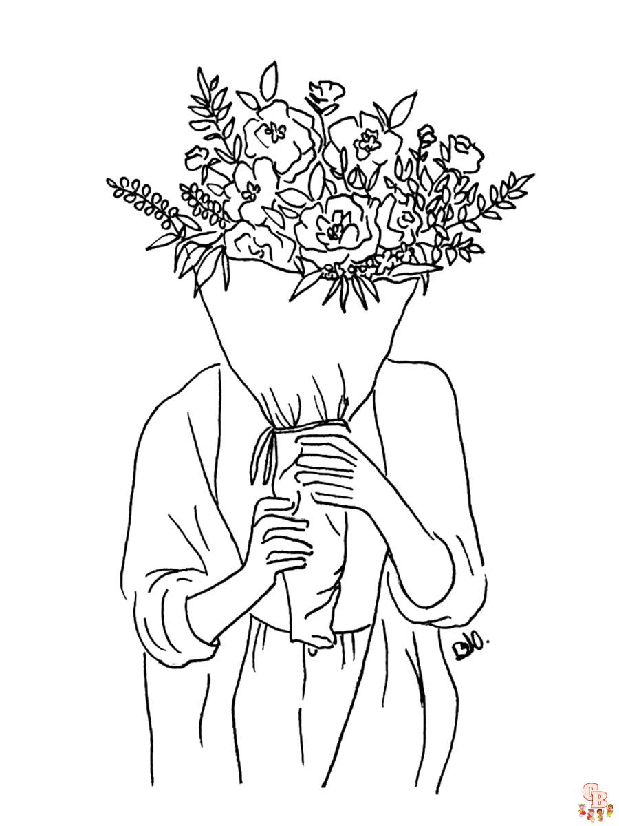 Aesthetic Coloring Pages 24