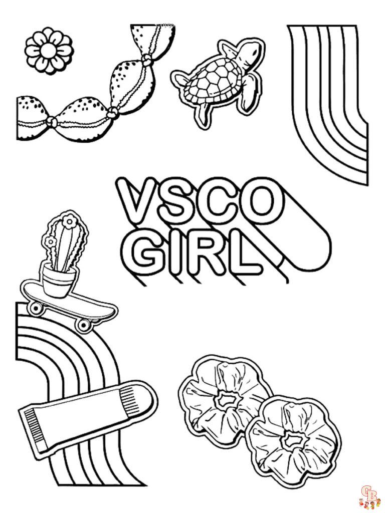 Aesthetic Coloring Pages - Get Free Printable Sheets at GBcoloring