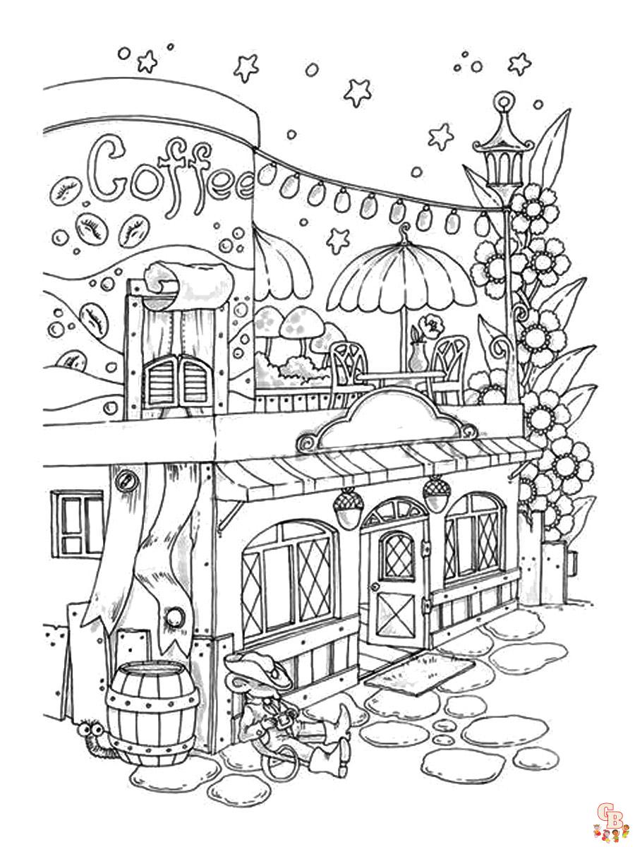 Aesthetic Coloring Pages 5