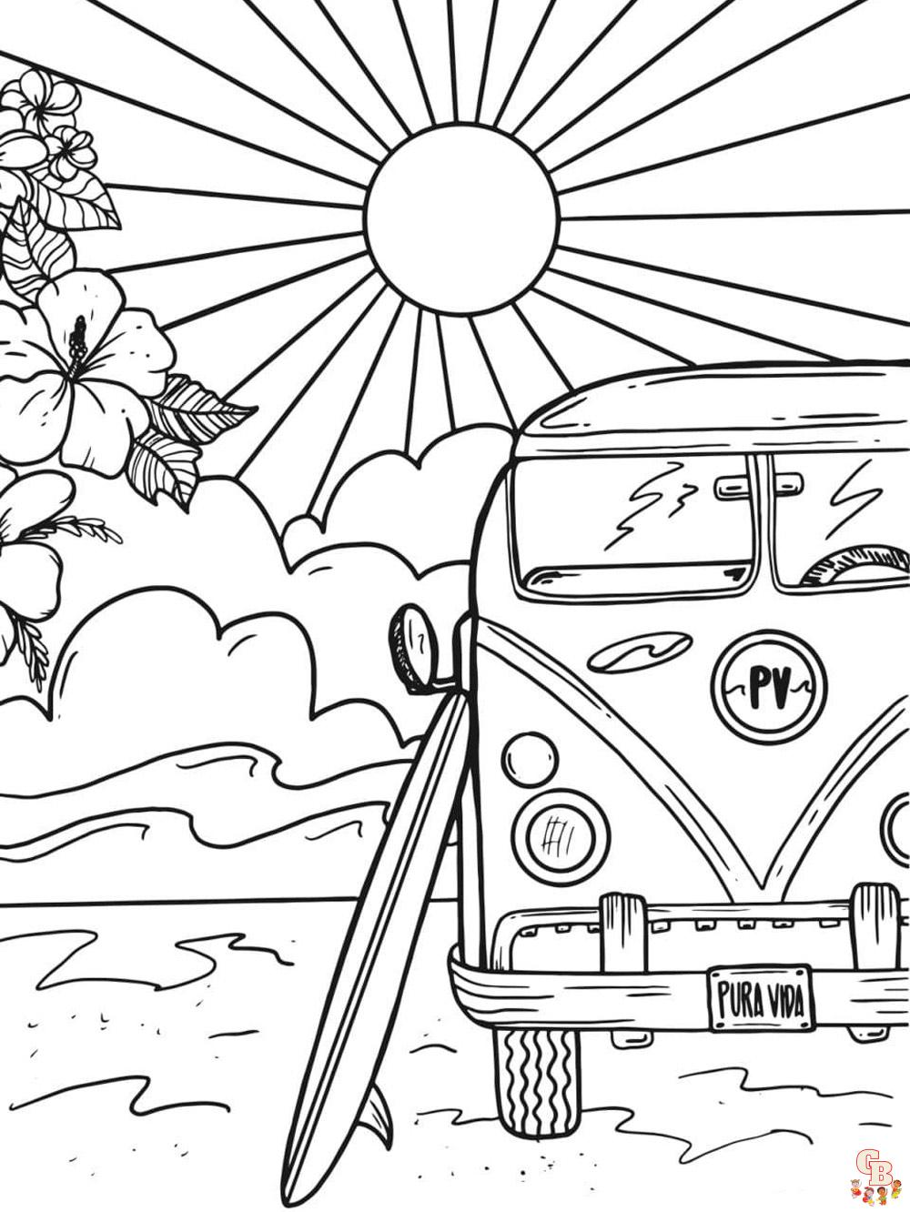 Aesthetic Coloring Pages 7