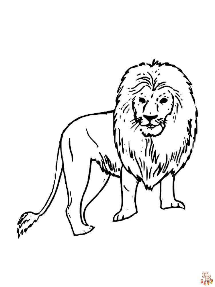 African Animals Coloring Pages 21