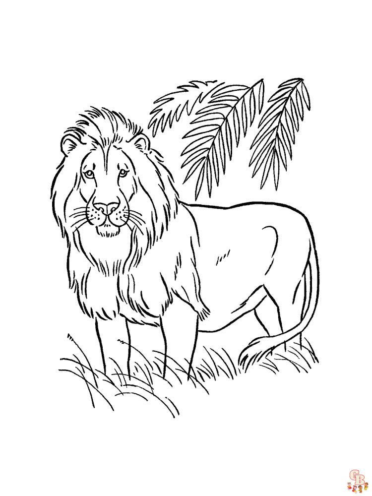 African Animals Coloring Pages 24
