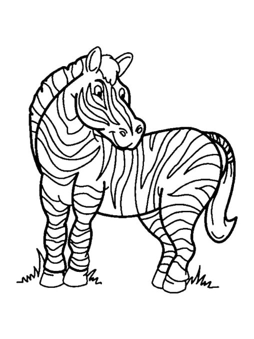 African Animals Coloring Pages Free Printables for Kids