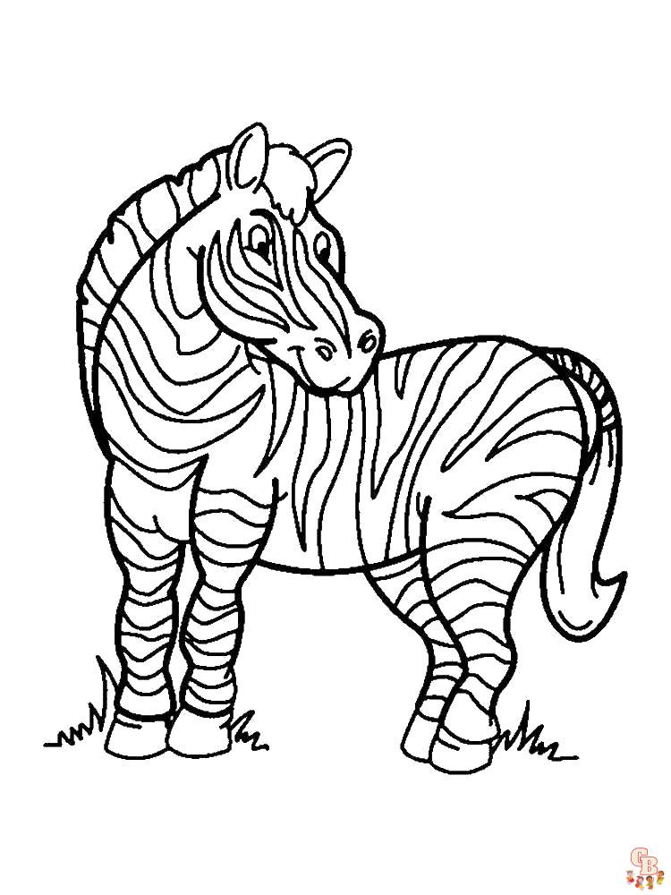 African Animals Coloring Pages 25