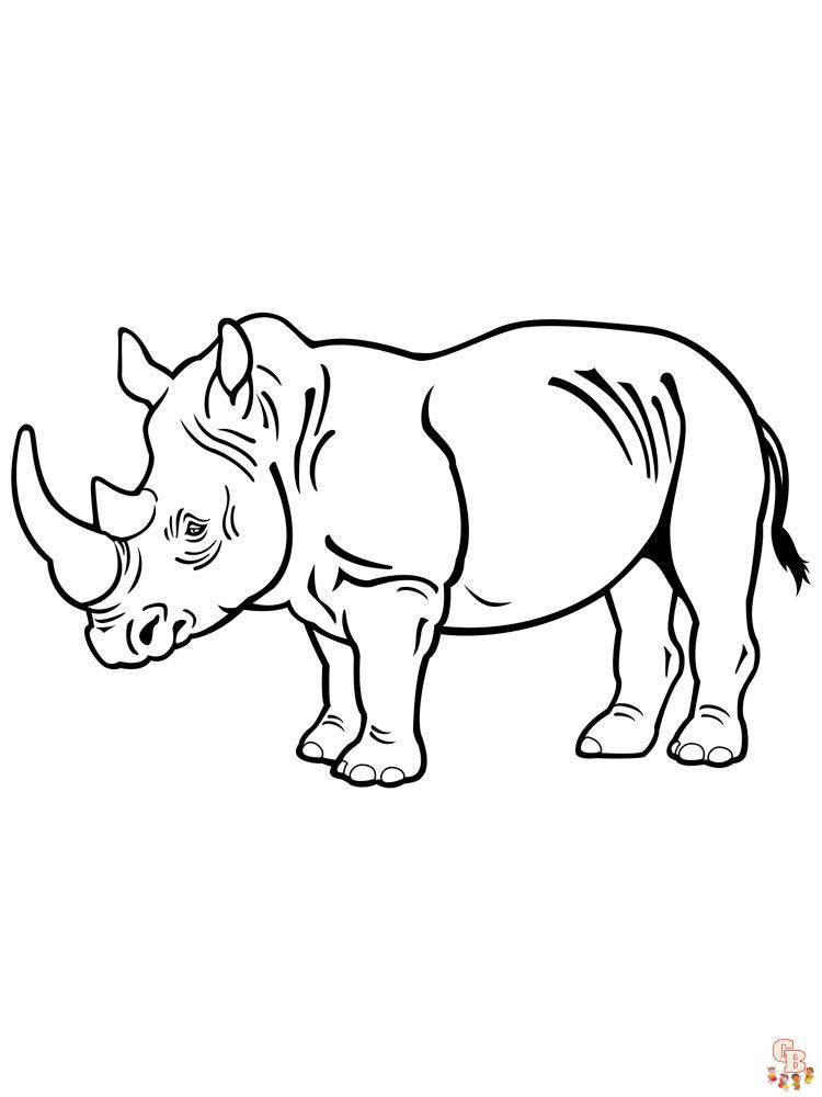 African Animals Coloring Pages - Free Printables for Kids