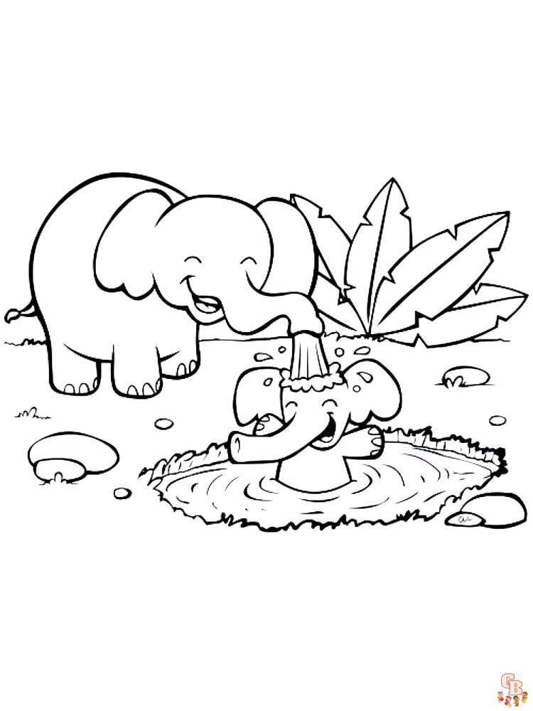 African Animals Coloring Pages 6