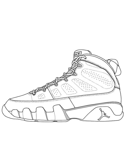 Discover The Best Air Jordan Coloring Pages For Kids