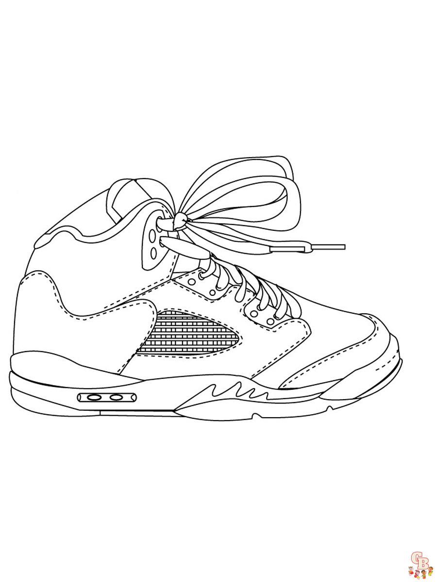 Desenhos para Colorir Air Jordan 26