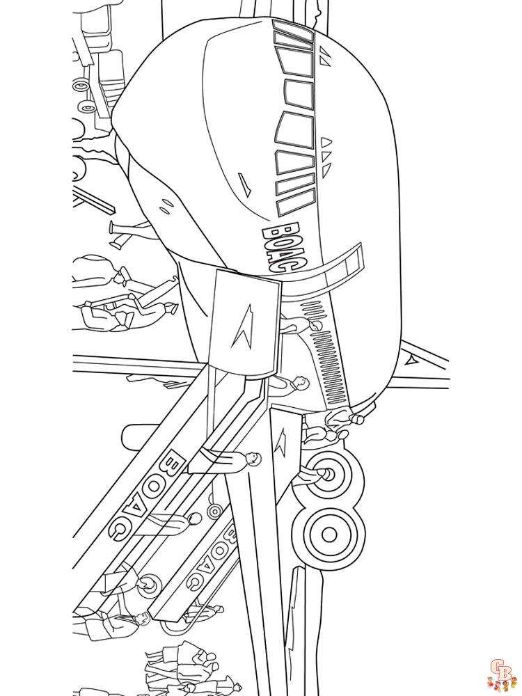 Airport Coloring Pages 12