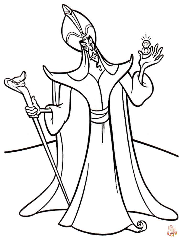 Aladdin Coloring Pages 20