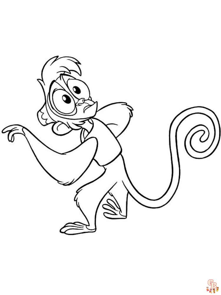 Aladdin Coloring Pages 3