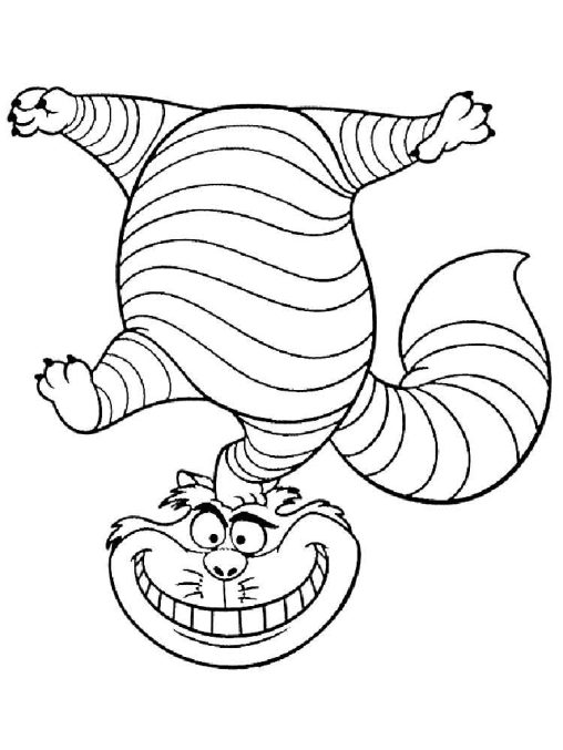 Alice In Wonderland Coloring Pages - Free Printable Sheets