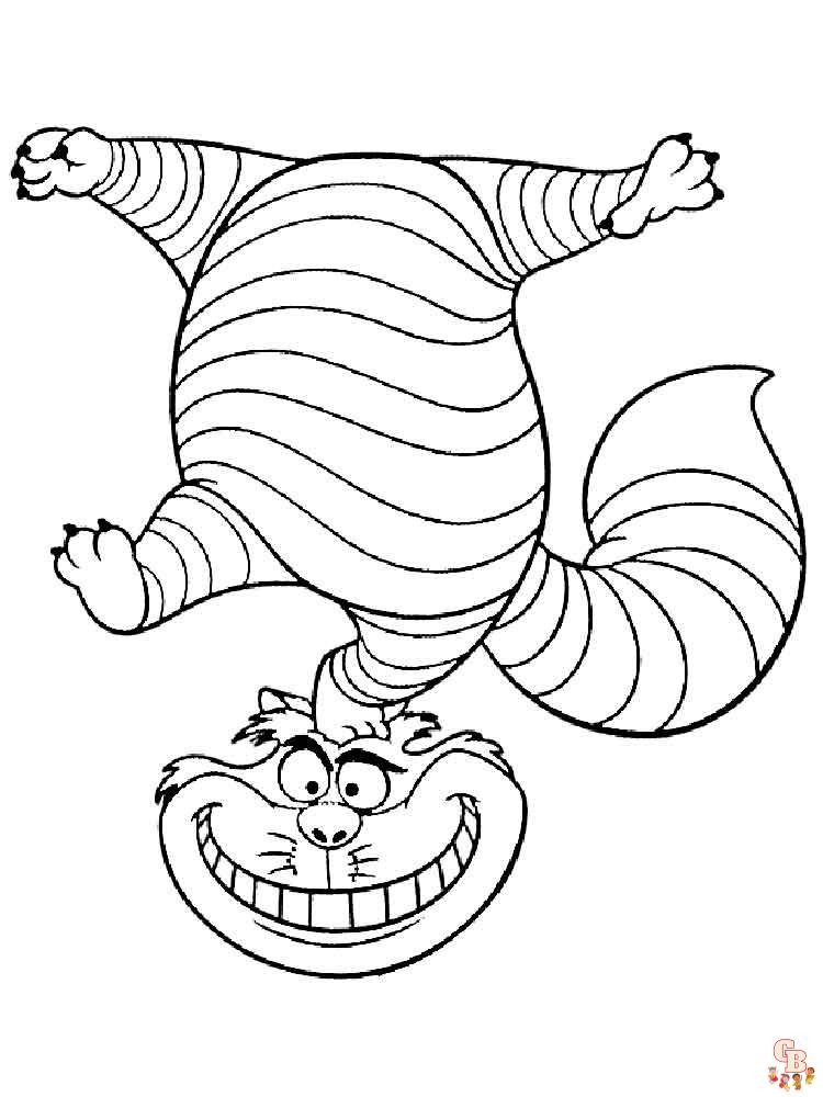 Alice In Wonderland Coloring Pages 21