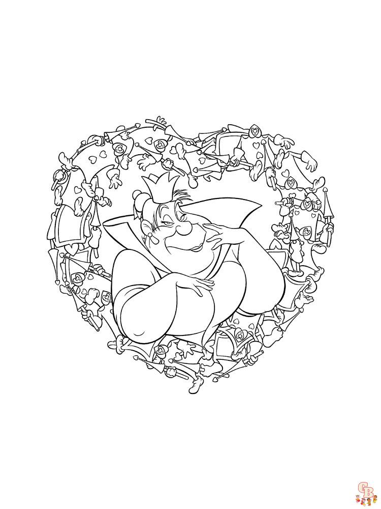 Alice In Wonderland Coloring Pages 27