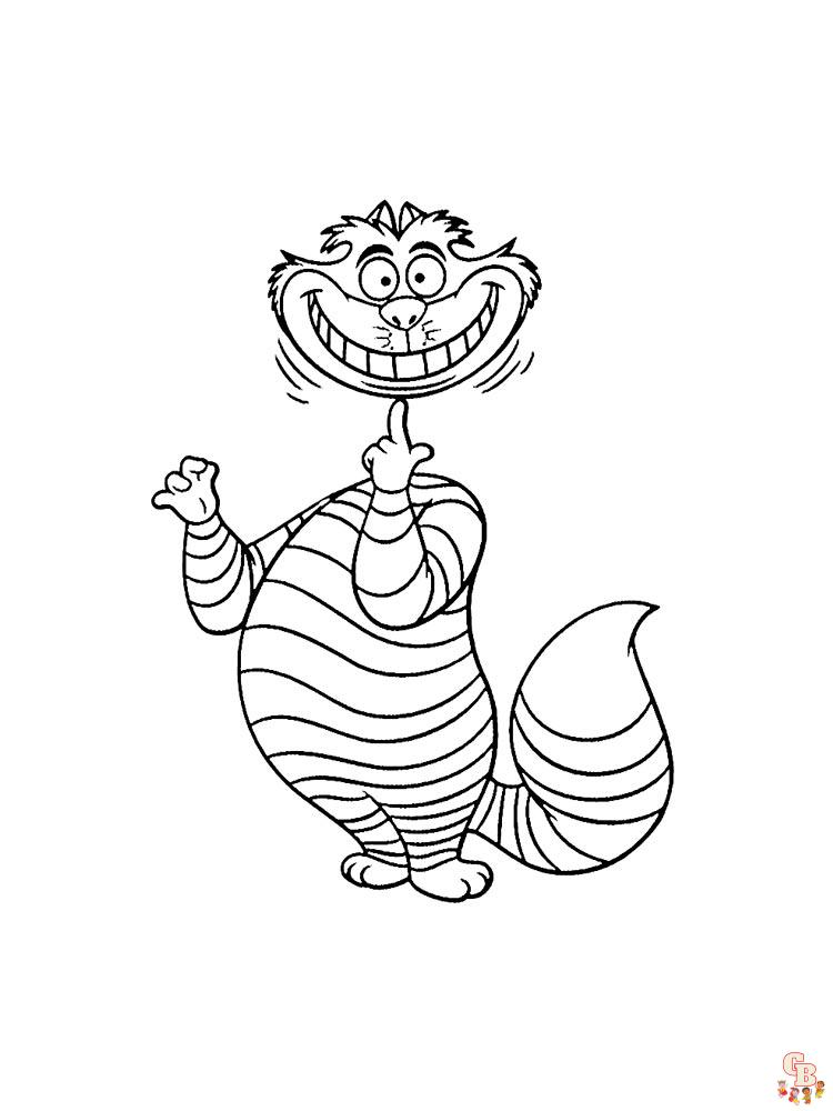 Alice In Wonderland Coloring Pages 30