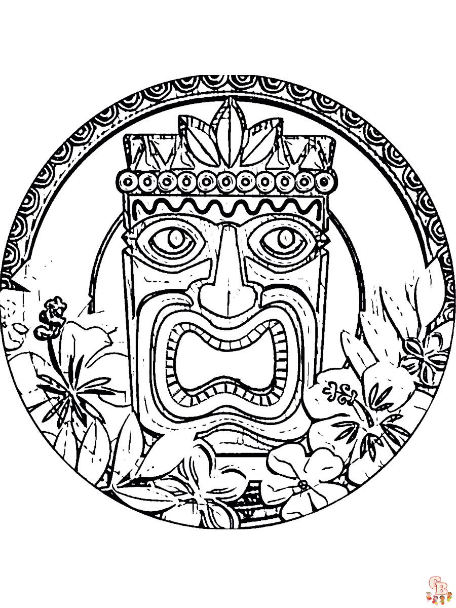 Aloha Coloring Pages 10